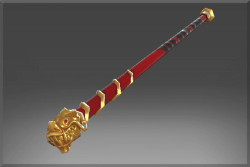 Inscribed Staff of the Infinite Waves